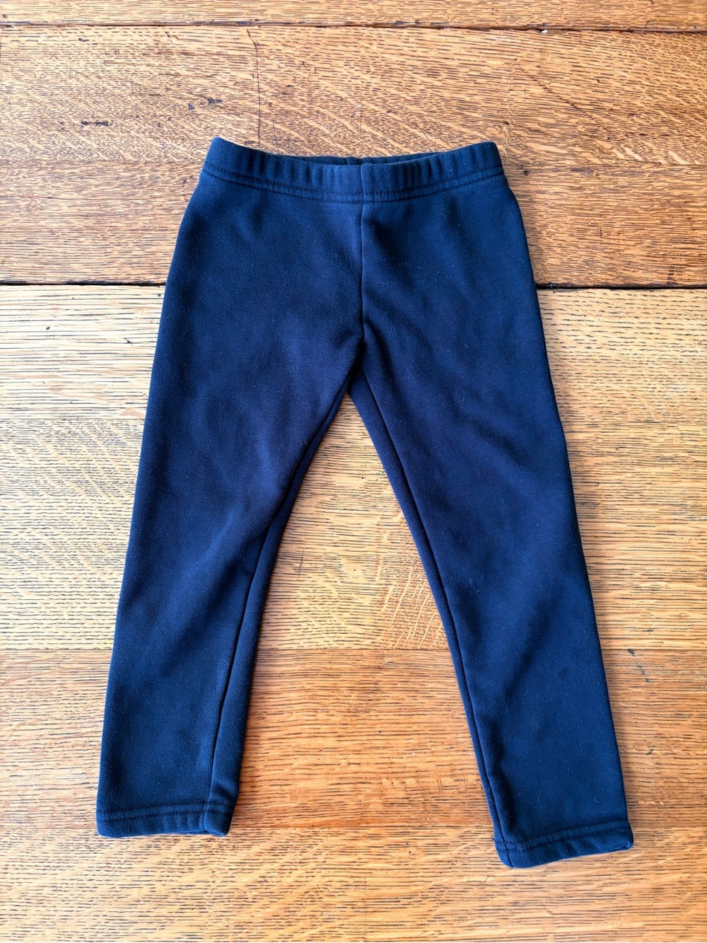 OshKosh B'gosh Black Fleece-Lined Kids Leggings
